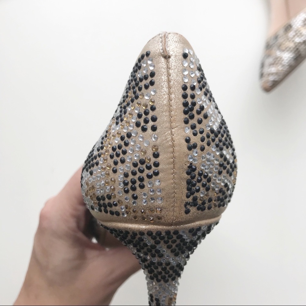 INC Zitah Rhinestone Pointed Toe Pumps - Picture 3 of 7